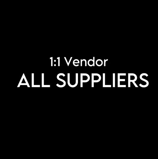 All of my 1:1 suppliers